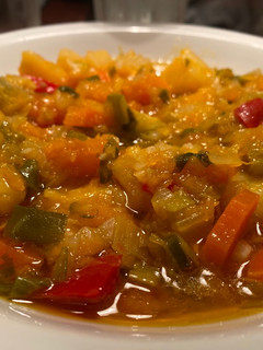 Una foto de Sopa de verduras