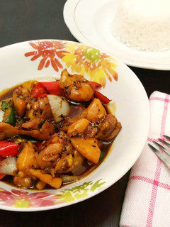 Foto resep Ayam Lada Hitam