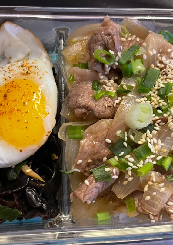 牛丼飯 （便當） 的食譜成品照片