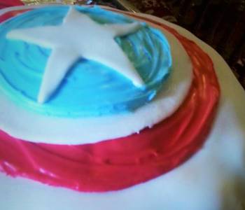 Ultimate Make Recipe Captain America Cake Delicious Steady