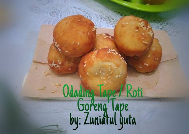 Resep Odading Tape / Roti Goreng Tape, Enak