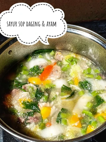 Cara Mudah Menyiapkan Resep 38. A. Sayur Sop Warna Warni yang  Bikin Ketagihan Anti Ribet, Lezat Sekali