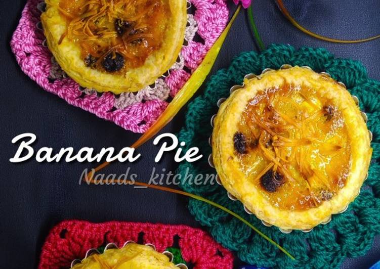 Banana Pie / Banana Milk Crispy khas Lampung