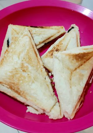 Foto resep Roti Bakar Isi Melted Chocolate & Melted Cheese