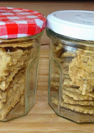 Une photo de Crackers à l'aquafaba (vegan)