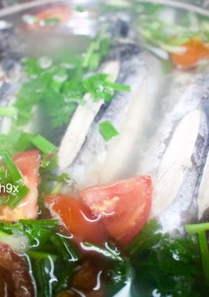 Hình của món Cá ồ nấu ngọt.