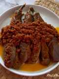 Sarak Terong khas Melayu Deli
