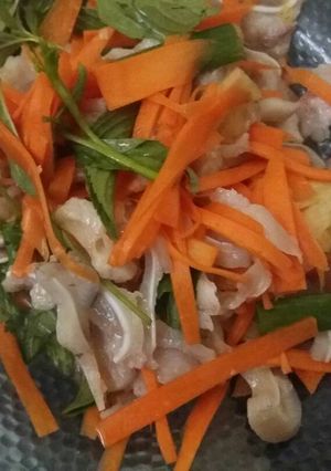 Hình của món Gỏi tai heo.