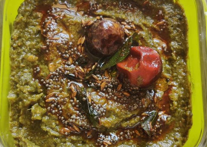 Ambadi/Gongura/Sorrel leaves Chutney