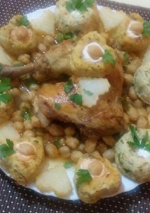 صورة لوصفة طاجين الشفلور بالدجاج بلمسة عصرية 🍜🍗