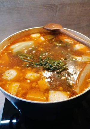 Fehér bableves füstölt hússal 🥘 recept fotója