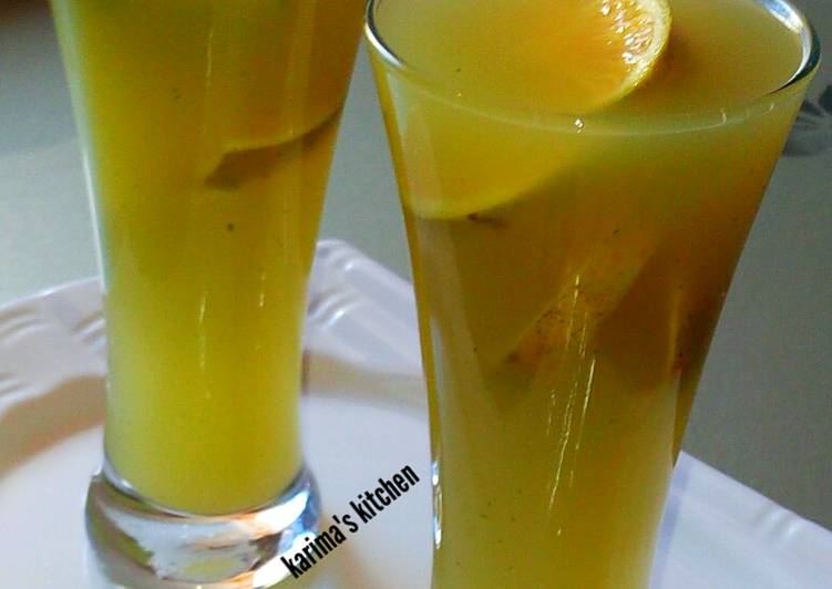 Recipe of Super Quick Homemade Pineapple cucumber lemonade