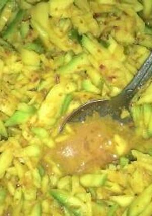 Foto resep Rujak mangga cacah