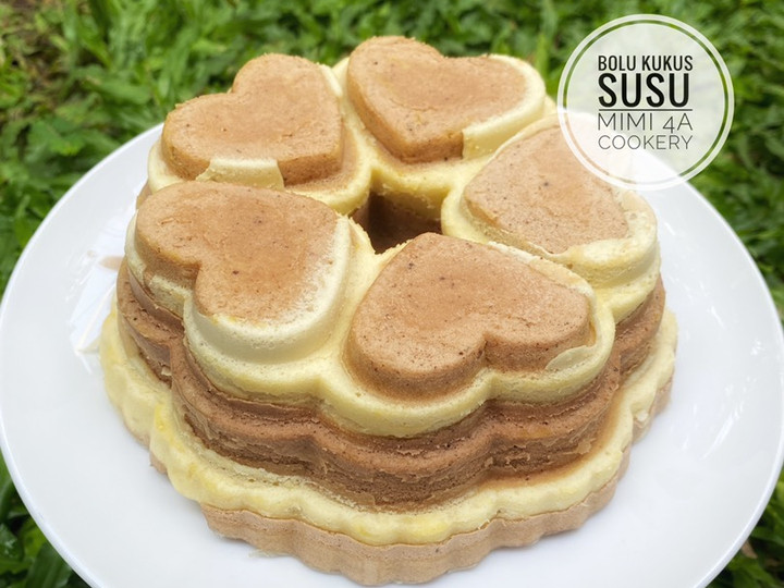 Resep Bolu Kukus Susu (metode all in one), Enak