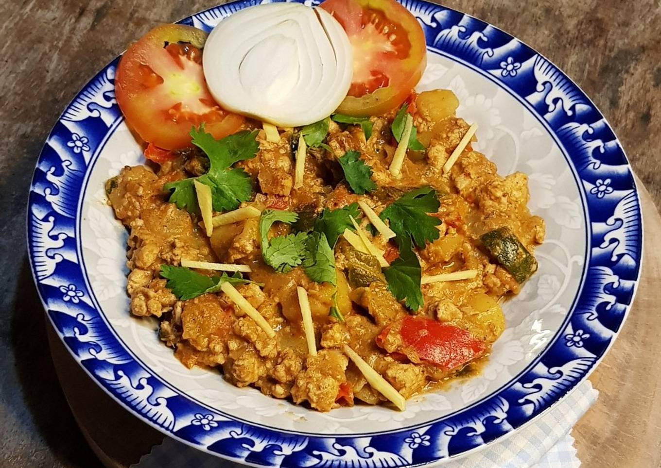 Chicken Keema Karahi Pakistan