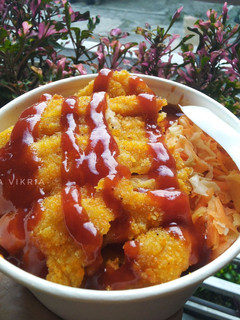 Foto resep Chicken katsu dengan saus tonkotsu