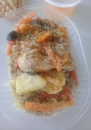 Una foto de Fideo integral, caseros