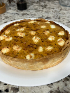 Foto principal de Quiche de puerro y calabaza