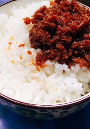 Hình của món Thịt Chưng Mắm Tép.