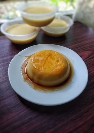 Foto resep Puding Jagung Karamel