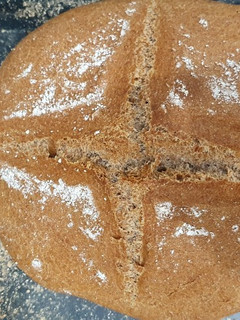 Una foto de Pan de espelta integral con masa madre (20%)