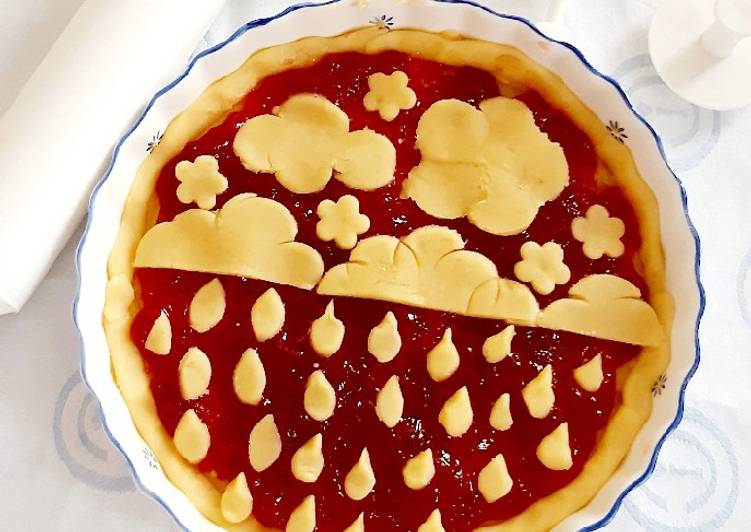 Crostata meteo alle fragole