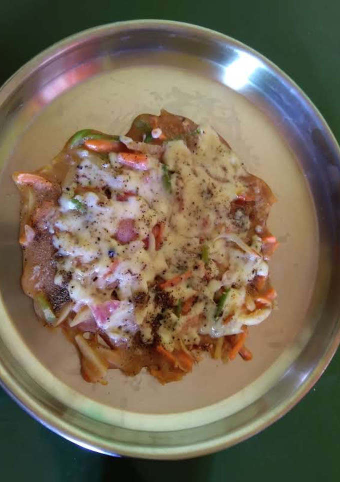 கோதுமை வெட்ஜ்  பீட்ஸா செய்முறை முக்கிய புகைப்படம்