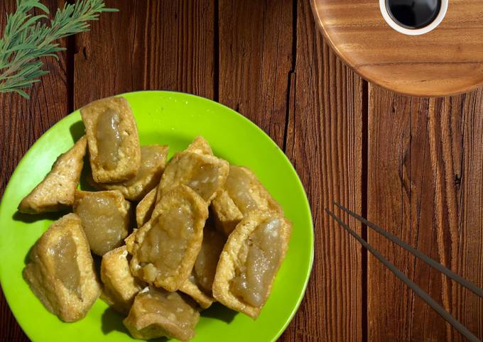 Resep Tahu Isi Bakso Tanpa Daging Oleh Nasrun Pratama Cookpad