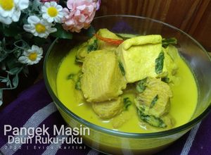 Foto resep Pangek Masin Daun Ruku-ruku