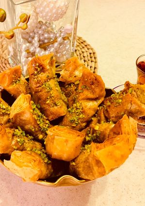 عکسی از دستور باقلوا استانبولی
