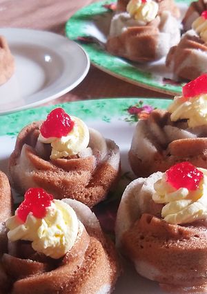Foto resep Bolu Kukus Pop Ice tanpa telur