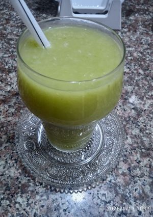 Une photo de Jus de choux vert revitalisant