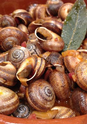 Una foto de Caracoles picantes