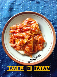 Foto resep Ravioli isi bayam