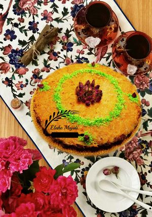 عکسی از دستور کیک شعریه