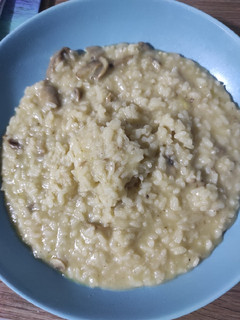 Una foto de Risotto de champiñones