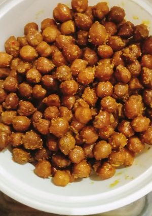 काले चने की चाट (kale chane ki chaat recipe in Hindi) रेसिपी मुख्य फोटो