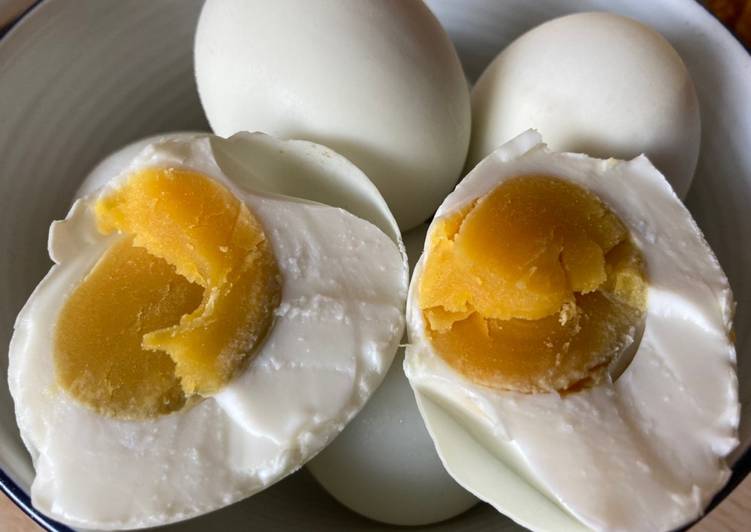 Resep Telur Asin Homemade tanpa direndam 👍asli asinnya! yang Menggugah Selera