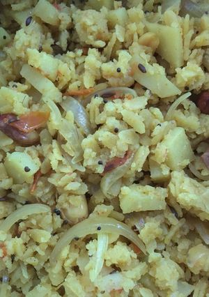 A picture of Poha.