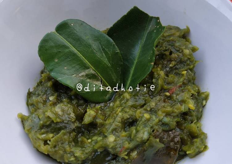 Sambel ijo ala padang praktis pedas👍