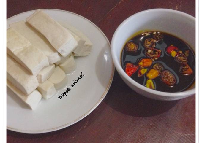 Resep Tahu Rebus Sambal Kecap Oleh Dapoer Sriwidi Cookpad