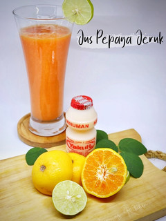 Foto resep Jus Pepaya Jeruk