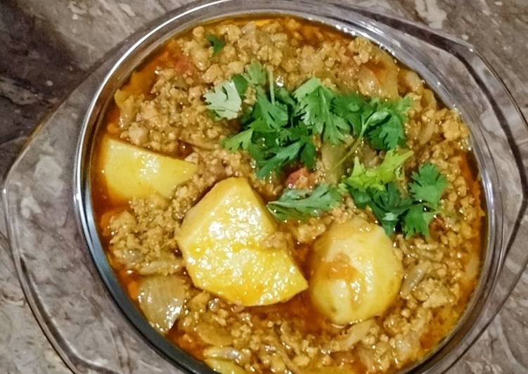 Recipe: Tasty Qeema ka salan🍛