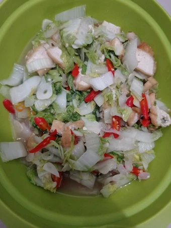 Cara Mudah Menyiapkan Resep Tumis sawi putih tahu yang Sempurna Anti Ribet, Lezat Sekali