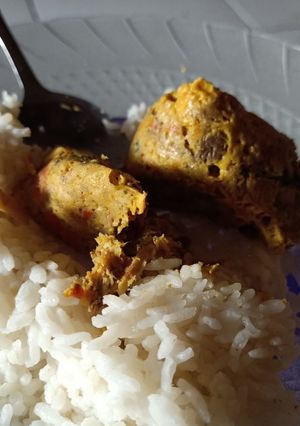 Foto resep Botok pindang plus blondo/telengis