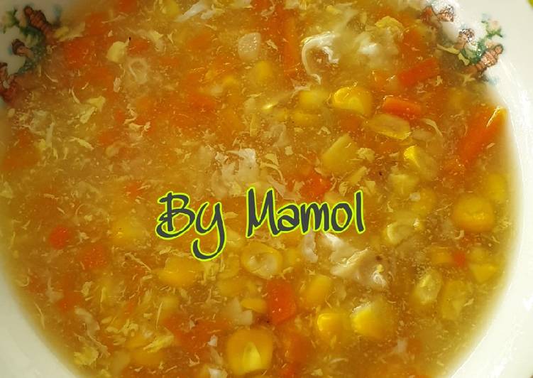 Bahan-bahan Sup Jagung gurih 🤤 yang nikmat dan Mudah Dibuat