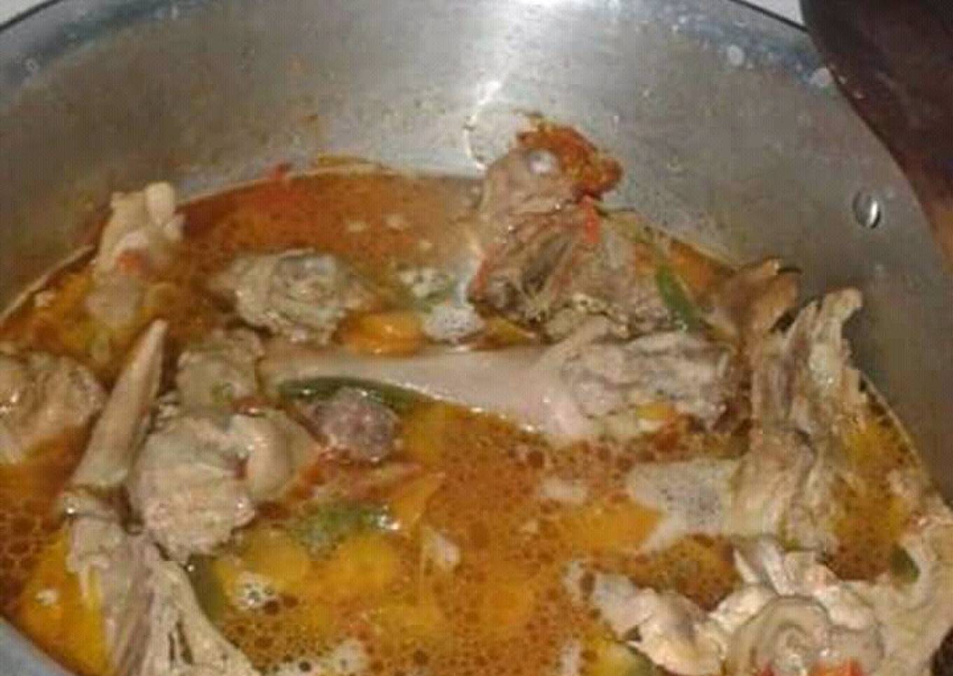 Kuku stew/ Chicken stew
