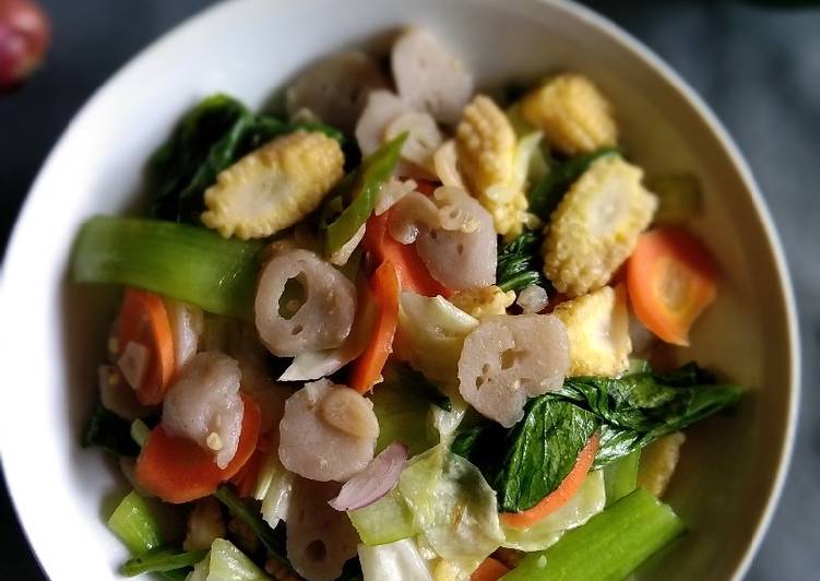 Bumbu Tumis sayur campur | Cara Membuat Tumis sayur campur Yang Sedap