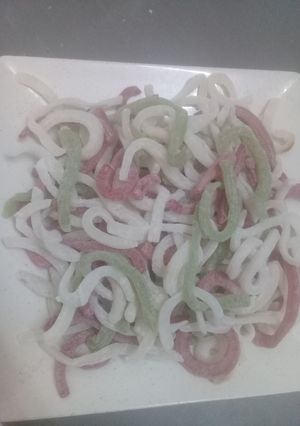 Hình của món Mứt dừa non vị truyền thống.
