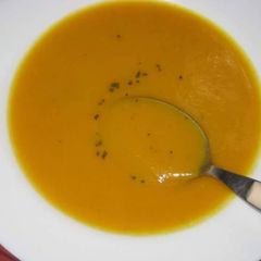 A picture of Butternut soup.